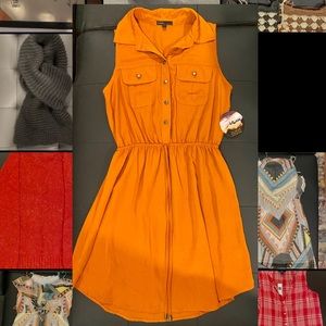Bebop Small Orange Dress